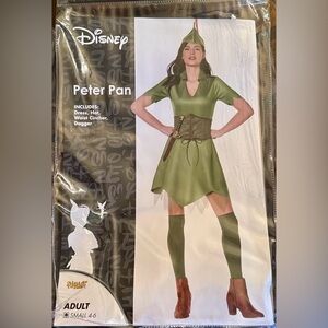 Women’s Peter Pan Costume Dress with Accessories